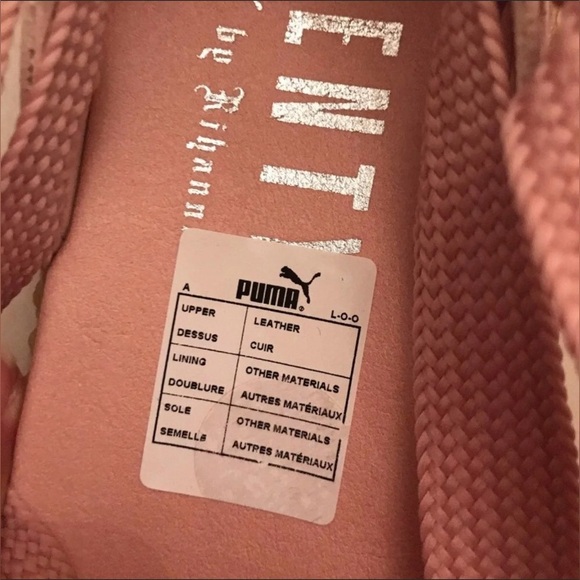 Fenty x Puma Pink Bowed Creeper Sandals - Picture 5 of 6